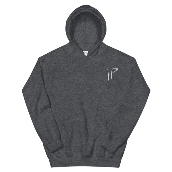 White HP Stitch Hood Sweatshirt