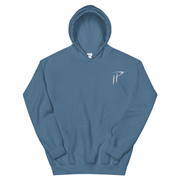 White HP Stitch Hood Sweatshirt