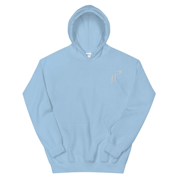 White HP Stitch Hood Sweatshirt
