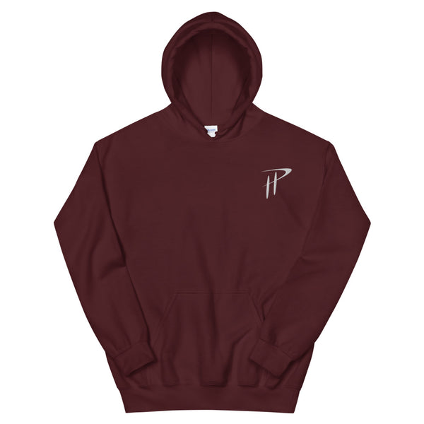 White HP Stitch Hood Sweatshirt