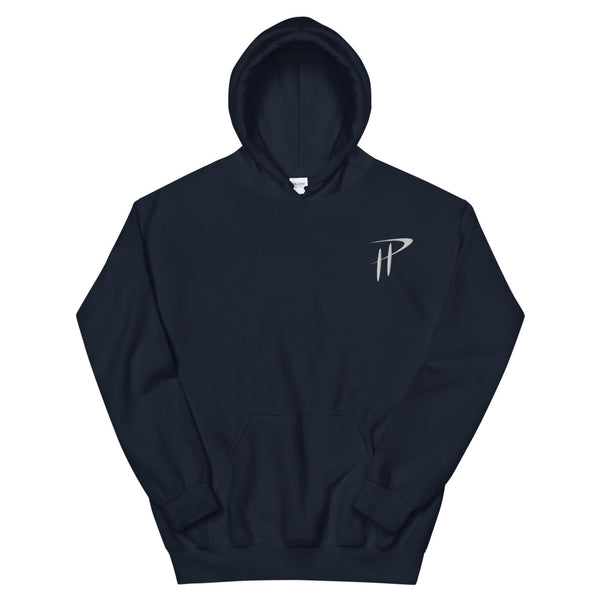 White HP Stitch Hood Sweatshirt